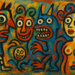 tableaux d'art déjanté simple 2